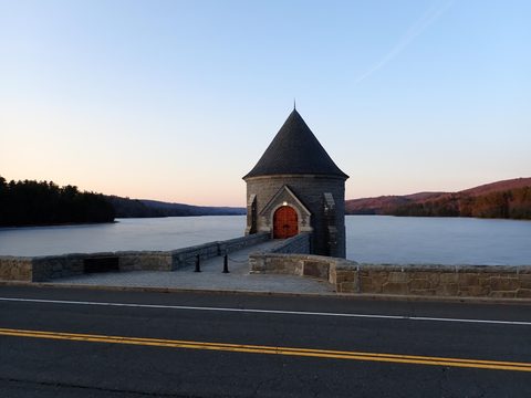 Saville Dam gatehouse