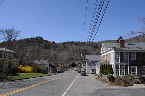 West Cornwall village street