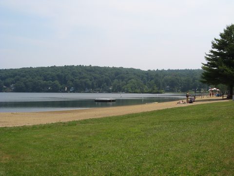 Sandy Beach, Crystal Lake