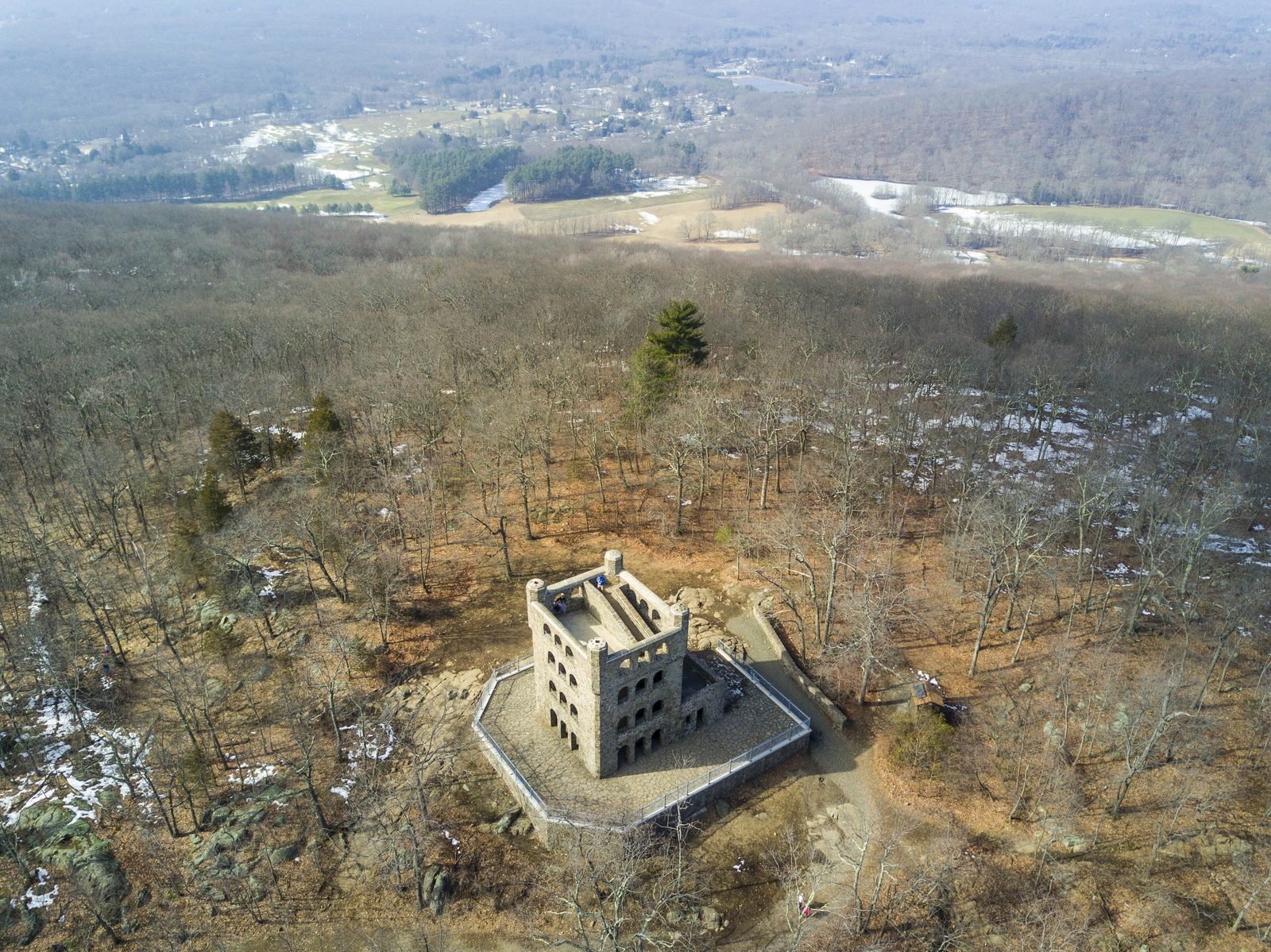 Sleeping Giant State Park tower