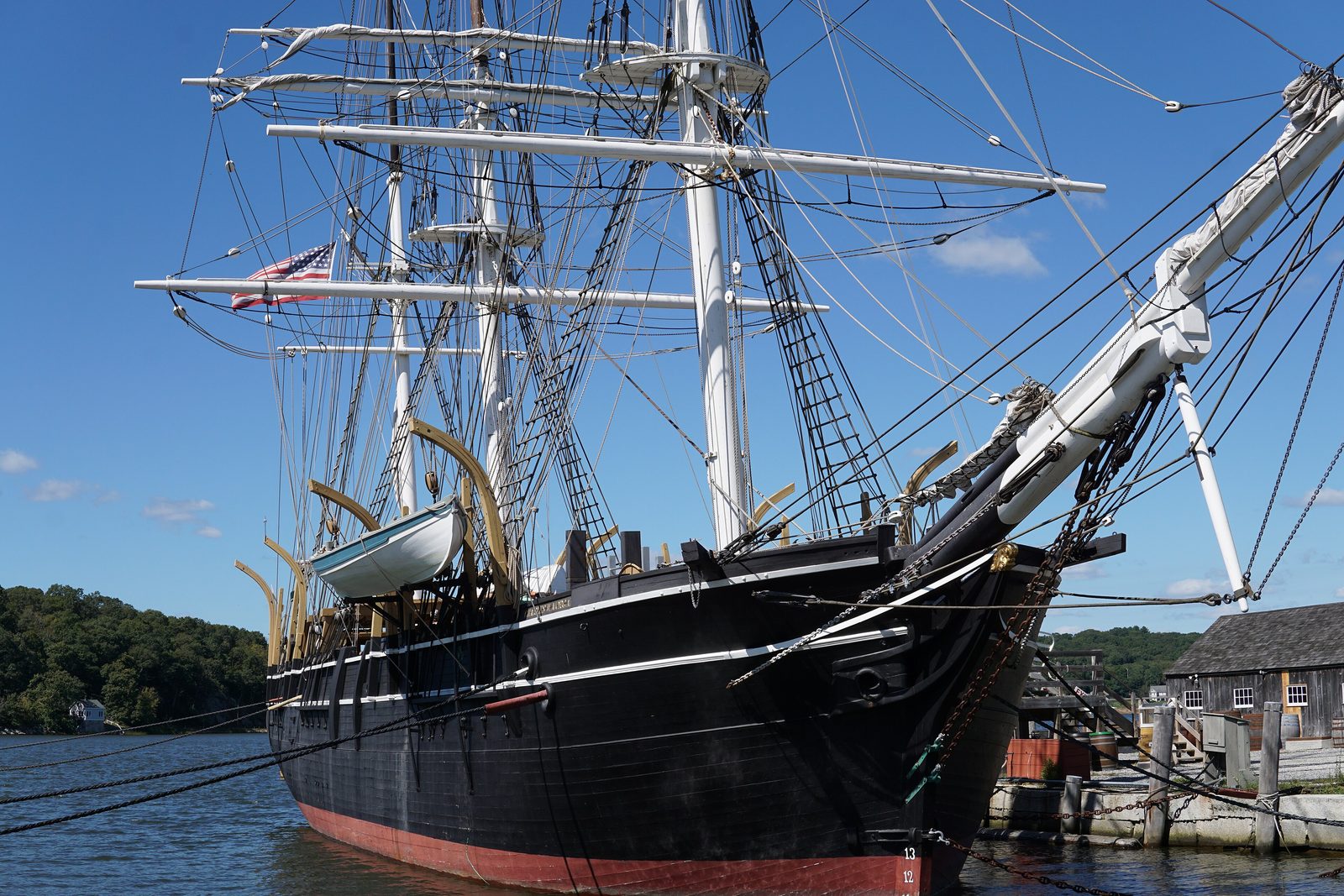 Charles W. Morgan at Mystic Seaport