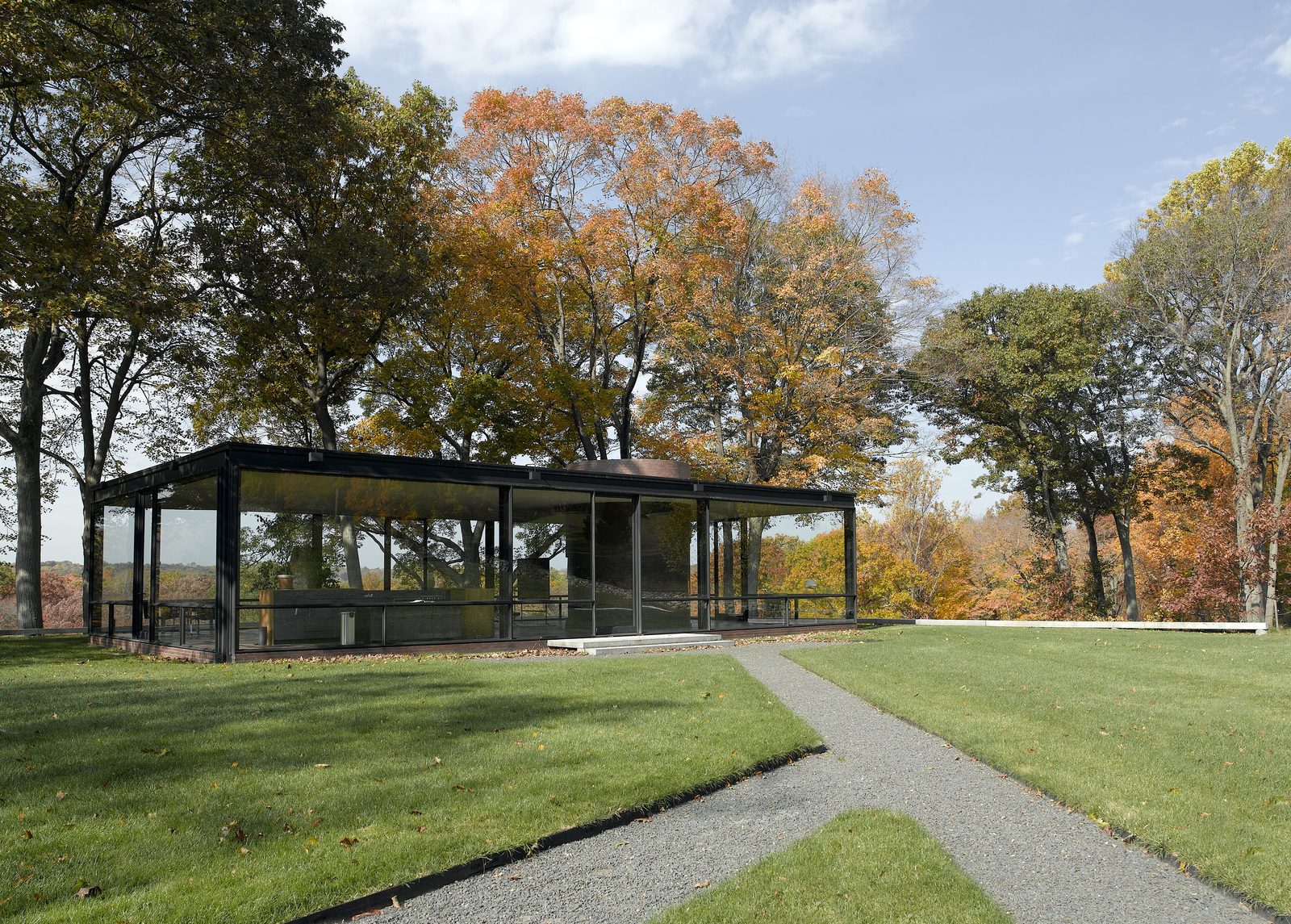 The Philip Johnson Glass House