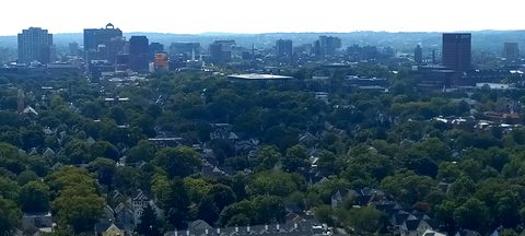 New Haven skyline from East Rock