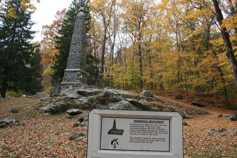 Putnam Memorial State Park monument