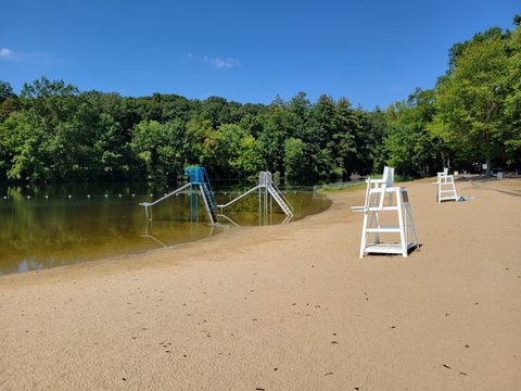 Woodtick Recreation Area beach