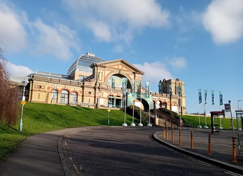 Alexandra Palace from Alexandra Palace Way, Wood Green