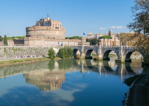 Ponte Sant'Angelo and Castel Sant'Angelo
