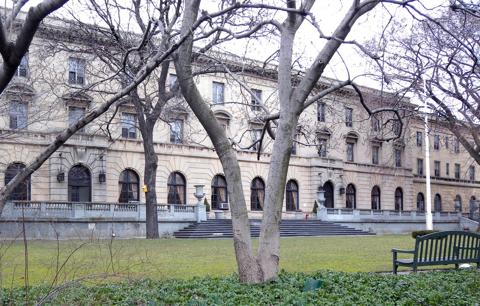 The Andrew Freedman Home from its front lawn