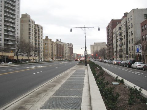 The Grand Concourse looking south at 165th Street