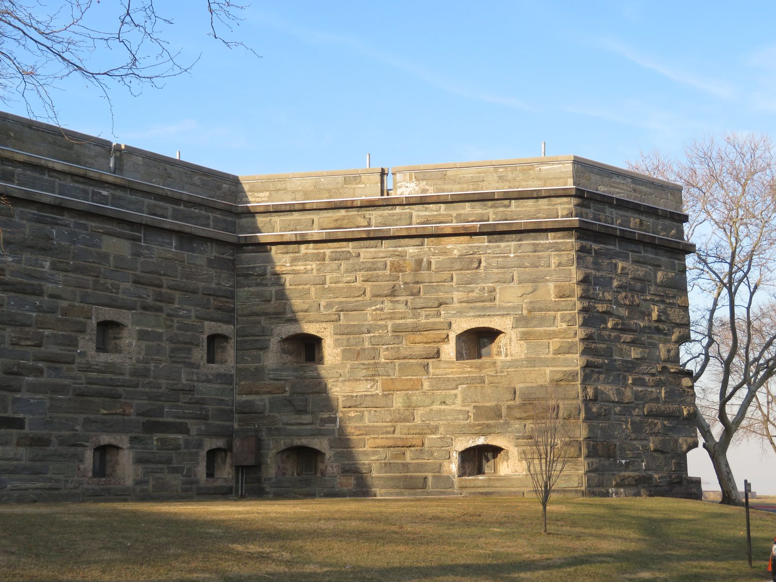 Fort Schuyler: the middle bastion