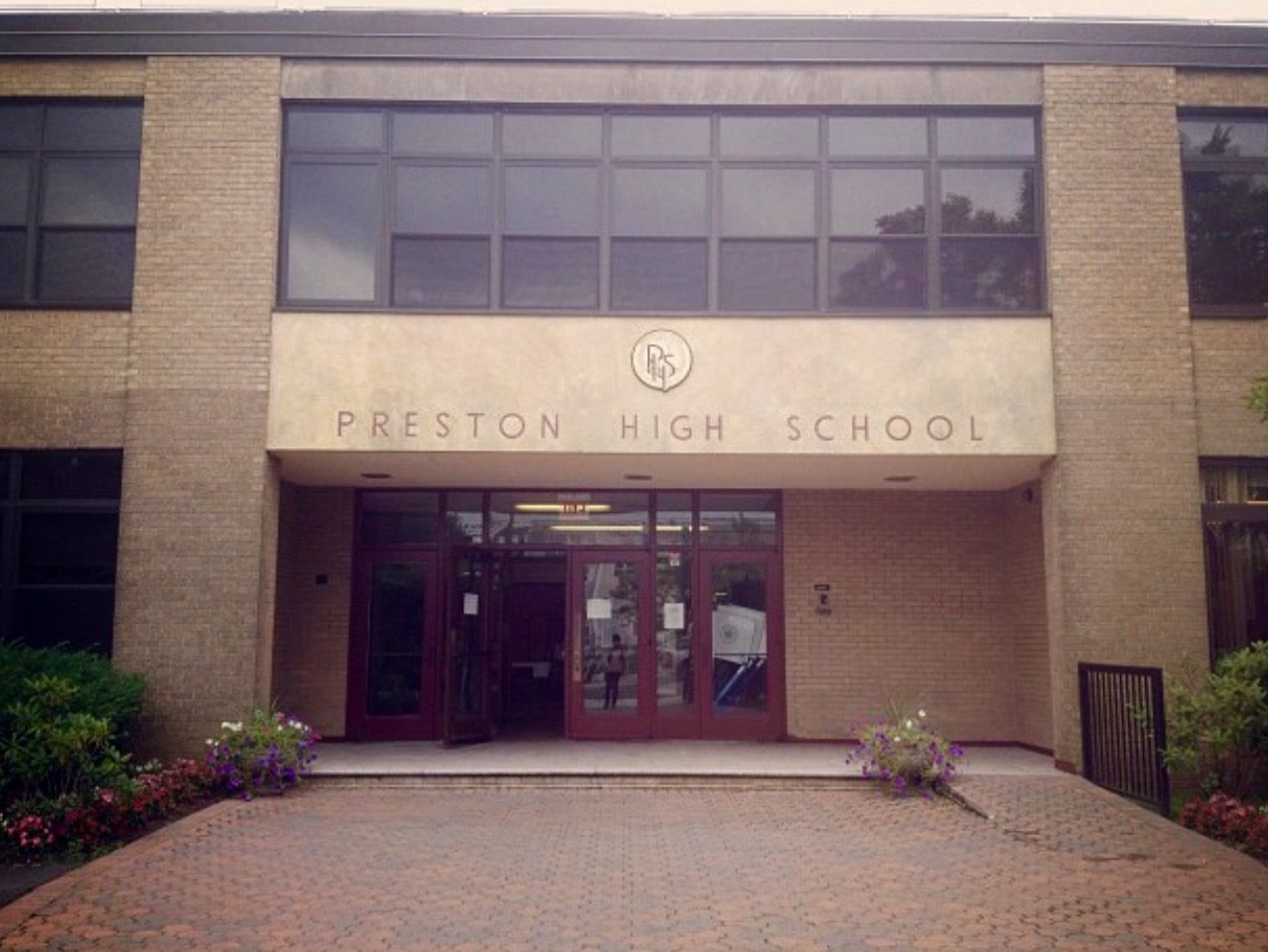 Preston High School entrance