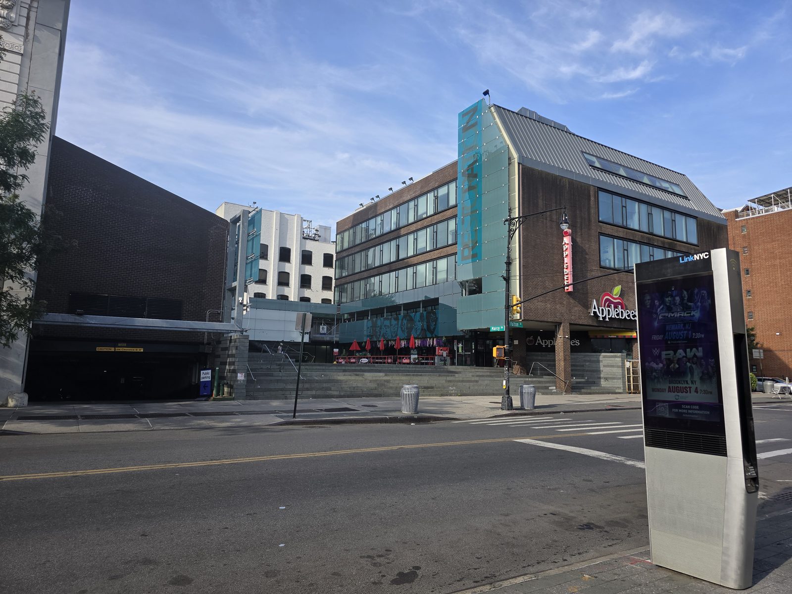 Restoration Plaza on Fulton Street