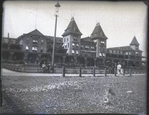 The Brighton Beach Hotel from the sand