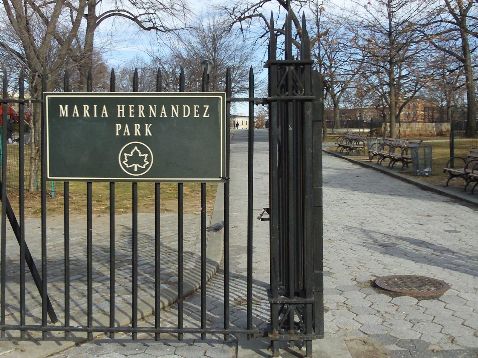 Entrance to Maria Hernandez Park