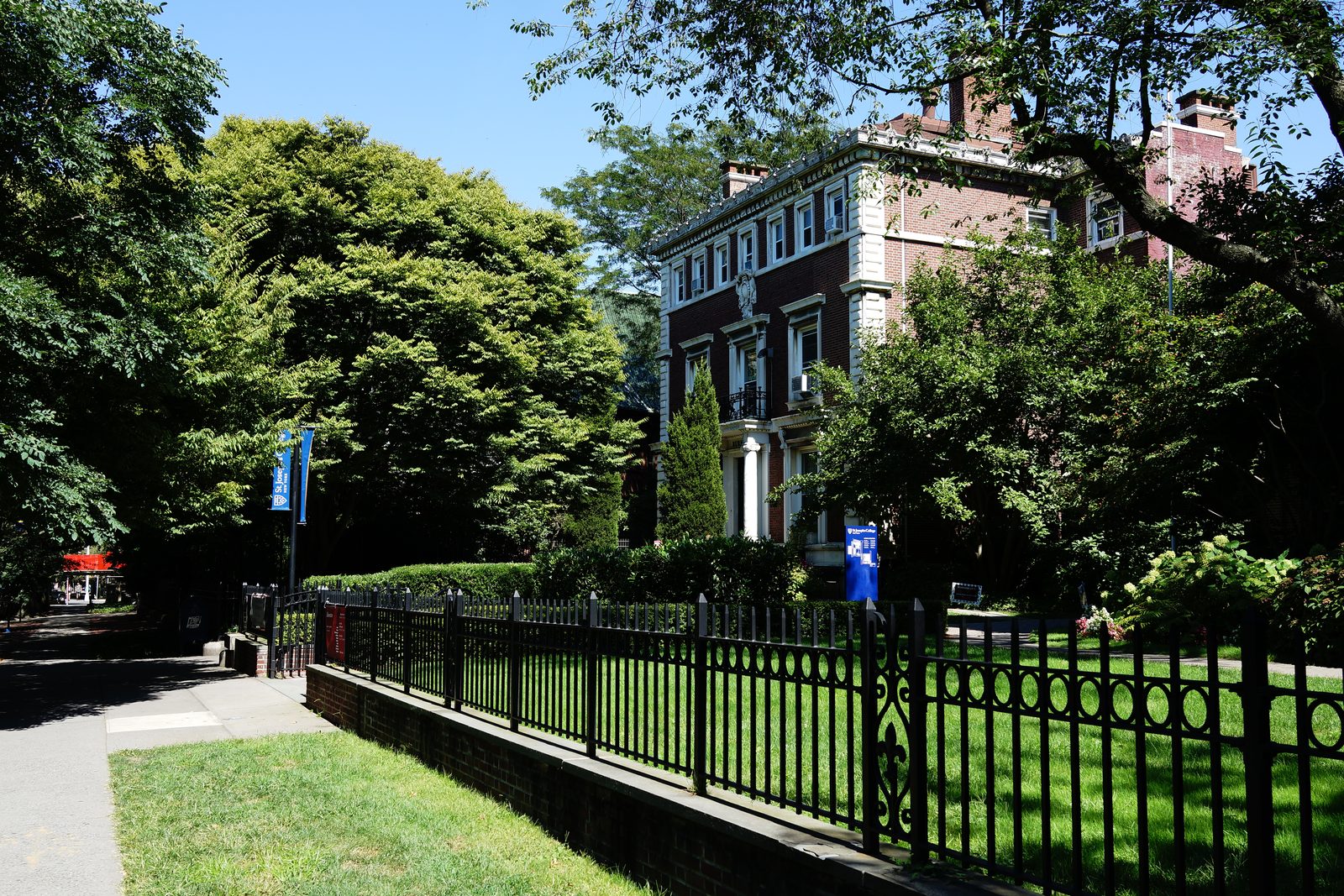 A mansion in the Clinton Hill Historic District