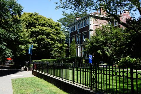 A mansion in the Clinton Hill Historic District