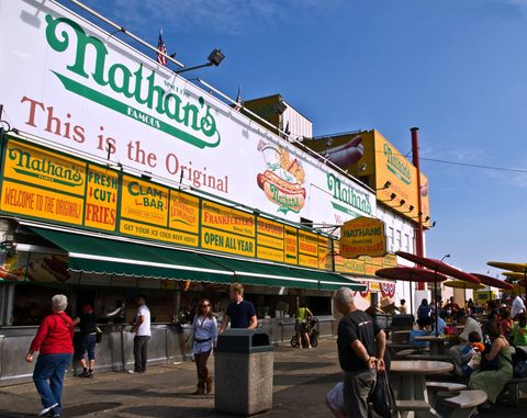 Nathan's Famous at Surf and Stillwell