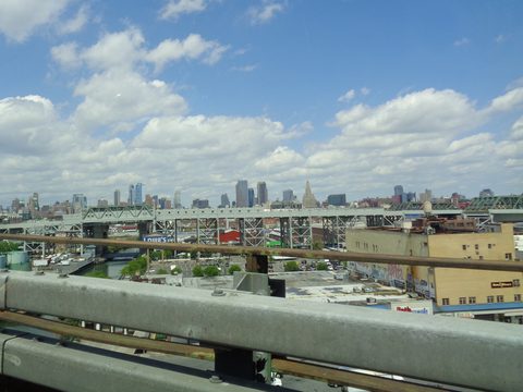 The canal and the elevated subway viaduct