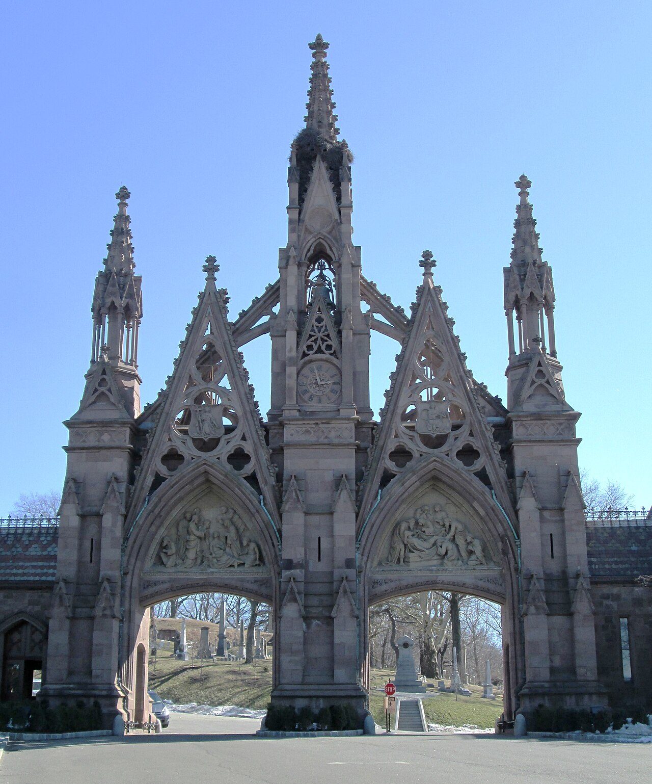 Green-Wood Cemetery's 25th Street gate