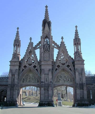 Green-Wood Cemetery's 25th Street gate