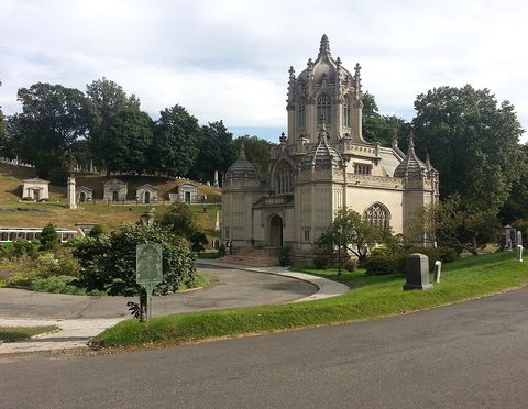 The Green-Wood Cemetery chapel