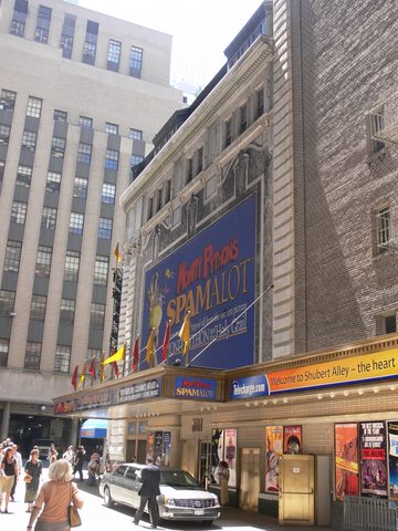 Shubert Theatre from Shubert Alley