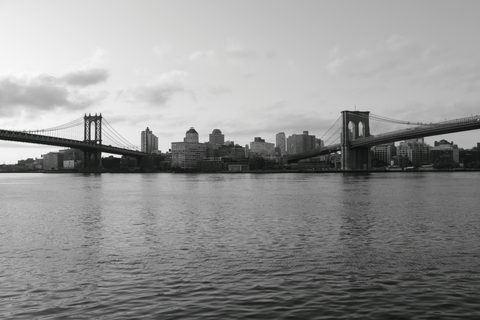 Two Bridges, view from Manhattan