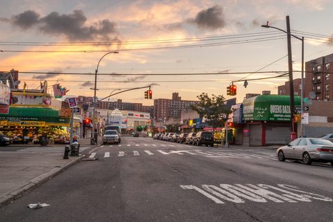 63rd Drive at Booth Street