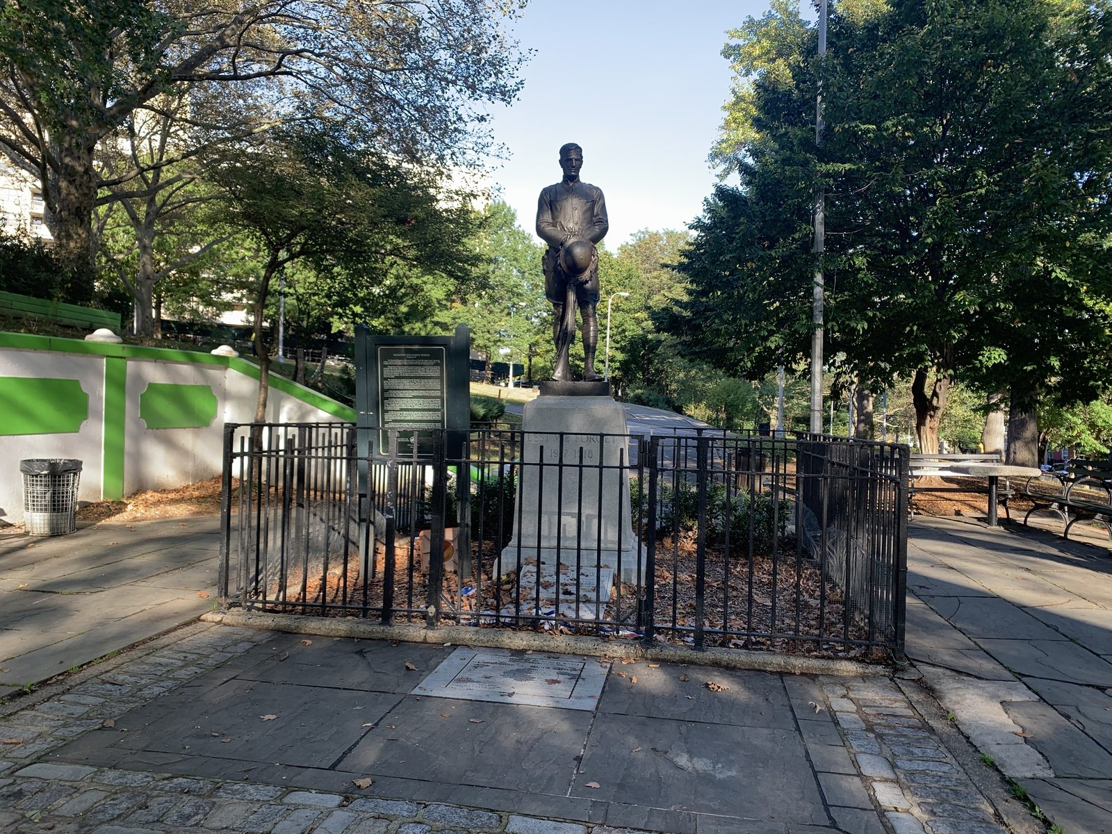 The Woodside Doughboy in Doughboy Park