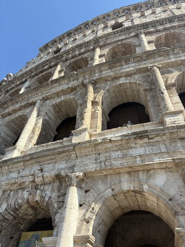 Colosseum, looking up