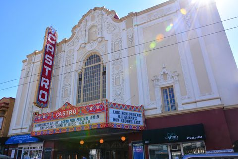 The Castro Theatre facade and marquee, 429 Castro Street