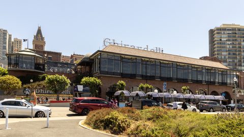 Ghirardelli Square from North Point Street