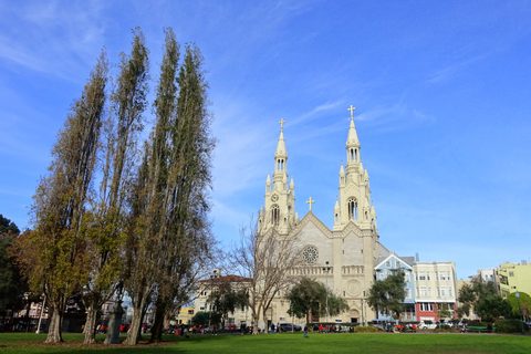 Saints Peter and Paul Church from Washington Square