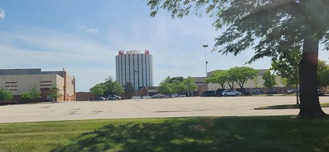 Golf Mill Shopping Center on West Golf Road, Niles, Illinois