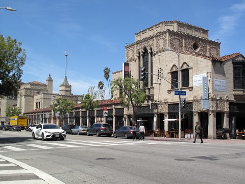 Chapman Plaza, 3465 West 6th Street at Kenmore Avenue, Koreatown, Los Angeles