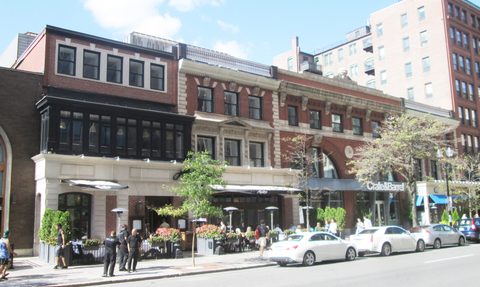 The 761-793 Boylston Street block, Back Bay, Boston