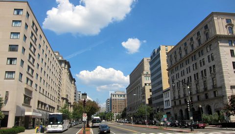 The 1500 block of K Street NW, Washington